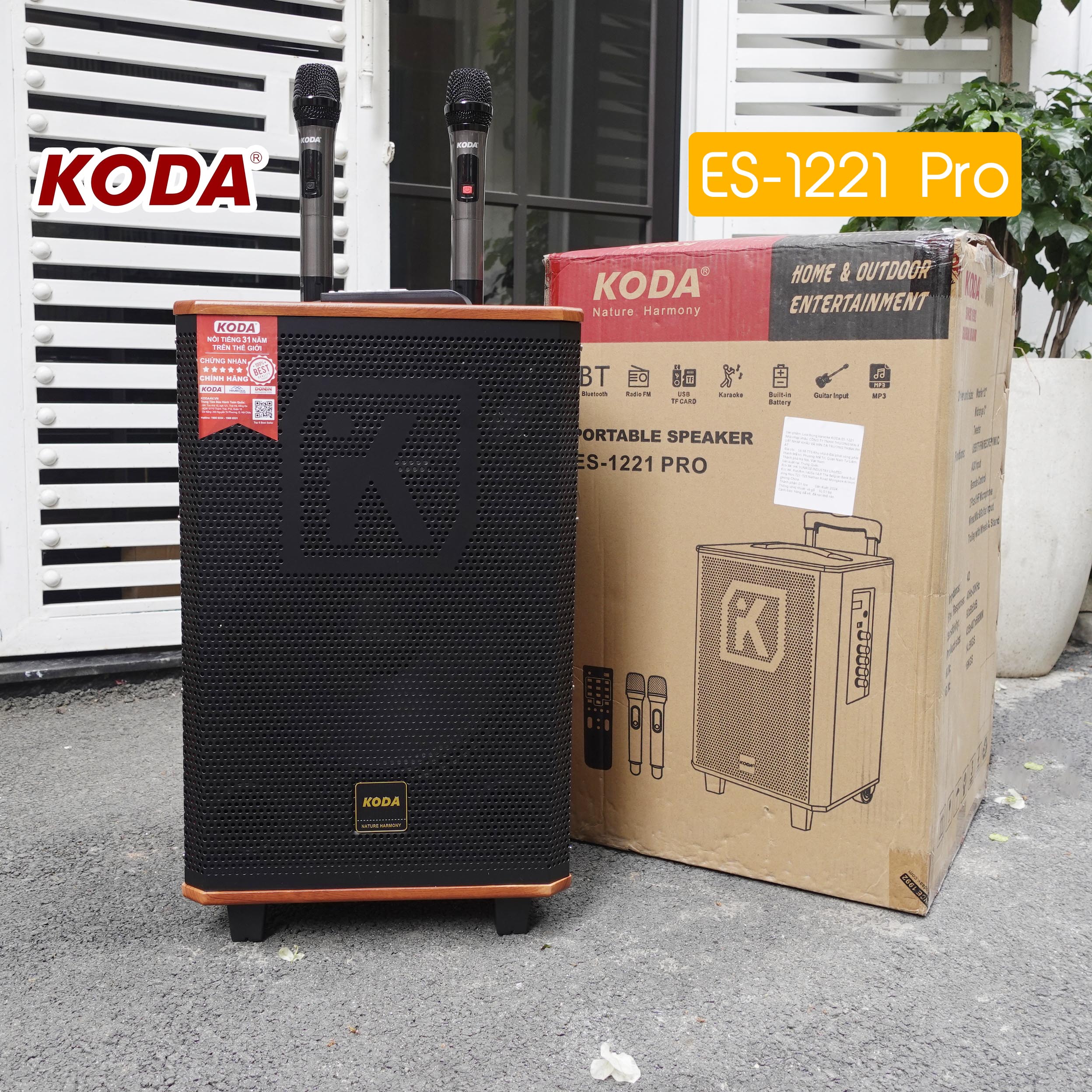 LOA KÉO KODA ES1221 PRO BASS 30 MỚI NHẤT 2024